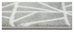 Covorașe pentru scări albe/gri 13 buc. 22x73 cm Striped – Mila Home