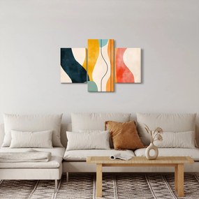 Tablou - Ilustrație colorată minimalistă II. (90x60 cm)