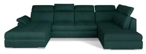 Colțar Evanell 336cm verde