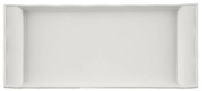 Tavă de servit Orion Retro alb, 29,5 x 13 cm