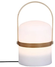 Lampa de exterior cu maner KIARA 26,5 cm, alba