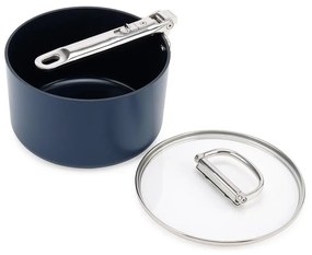 Oală cu capac/cu suprafață ceramică adecvată pentru plita cu inducție Space – Joseph Joseph