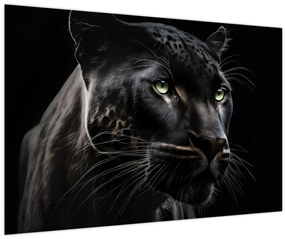 Tablou - Pantera Neagră (90x60 cm)