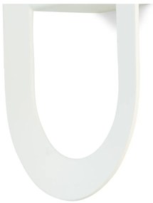 Cârlig alb de montat pe perete din oțel Coucou – Spinder Design