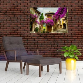 Tablou - Alee mediteraneană leneșă (90x60 cm)