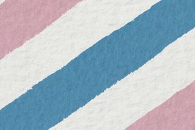 Fototapet, Different Directions, Pink &amp; Blue, Rebel Walls