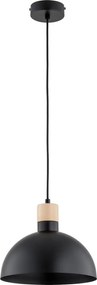 Lampă suspendată pe cablu NEOMI, 1x E27, 15W, 230V, negru