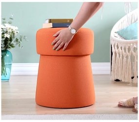 Taburet portocaliu Beans – Artie