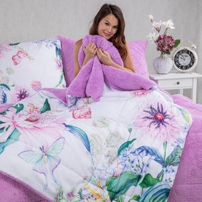 decoDoma Set matlasat cu blăniţă Dual Feel HELEN 3 buc