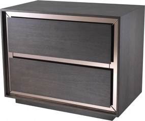 Noptiera design elegant LUX Cabas, cafeniu-Mocha 114222 HZ