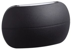 Aplica LED iluminat exterior ambiental, IP65, PRATO negru
