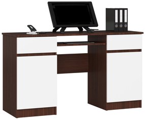 Masă PC Bahadur (wenge + Alb). 1069693