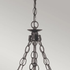 Lustră pe lanț Elstead WR6-GRAPHITE WARWICK 6xE14/60W/230V