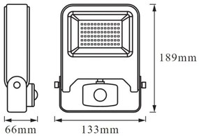Ledvance - LED Proiector cu senzor ENDURA LED/20W/230V IP44