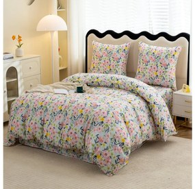 Lenjerie de pat din microfibra GARDENIA, colorata Dimensiune lenjerie de pat: 70 x 80 cm | 140 x 200 cm