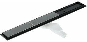Rigola pe podea Deante 60 cm negru