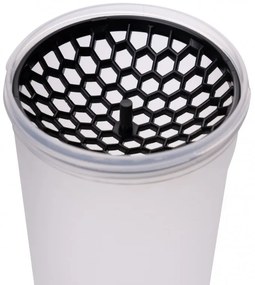 Sticla pentru apa Hermia 503HRN1165, 740 ml, Fara BPA, Plastic, Alb/Rosu