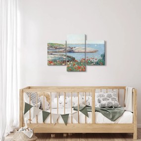 Tablou - Childe Hassam, Poppies,  Isles of Shoals, reproducere (90x60 cm)