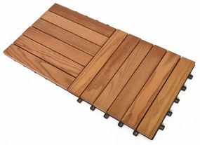 6 plăci de parchet din lemn de frasin Rojaplast - Thermowood