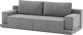 Canapea lemn masiv extensibilă Rand, 260 × 102 × 67 cm