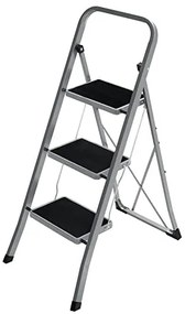 Scara, Songmics, Gri-Negru, 110x45x4.5 cm