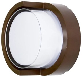 Aplica LED CCT pentru exterior IP65 CREEK diametru 17cm, corten MA-8856