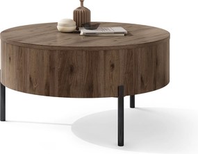 Mazzoni FRIDA Nuc Elegant – MĂSUȚĂ DE CAFEA MODERNĂ CU BLAT RABATABIL ȘI SPAȚIU DE DEPOZITARE