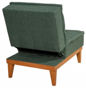 Fotoliu, Lemn Solid, Fuoco Berjer, Verde