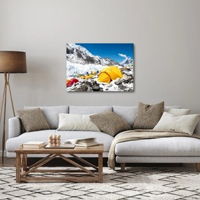 Tablou - Camping la munte (70x50 cm)