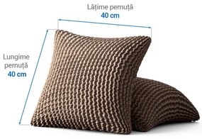Huse bielastice COSTINA alunei feţe de pernă 2 buc (40 x 40 cm)