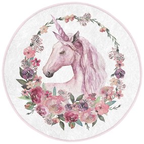 Covor pentru copii roz ø 100 cm Comfort – Mila Home