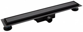 Scurgere de duș Duplex Black Next L 600