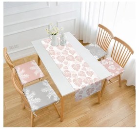 Set napron de masă și perne de scaun 5 buc. Tropical Leaves – Mila Home