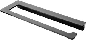 Inel portprosop FDesign Piazza 23 cm negru mat