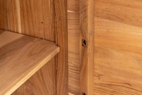 Comoda cu model 3D ondulat, Lemn Salcam Natur DESERT 160cm