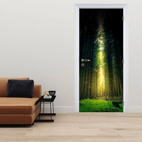 Fototapet pentru ușă - Pădurea Întunecată (95x205cm)