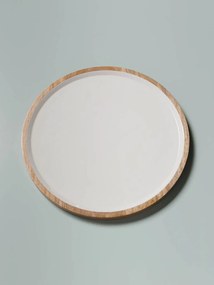 Tava servire din lemn de mango, 46 cm Lacquered