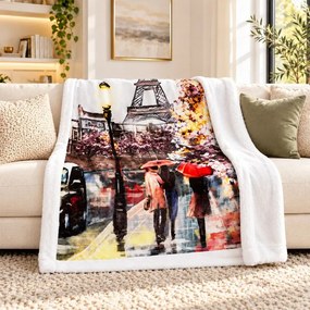 APEX Pătură cu blăniță PARIS 150 x 200 cm