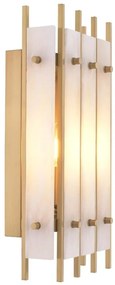 Aplica perete LUX Sparks S, alama antic/ alabastru