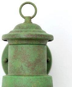 Lampă de perete de exterior Orion AL 11-1205 LEONIE 1xE27/60W/230V IP44 verde