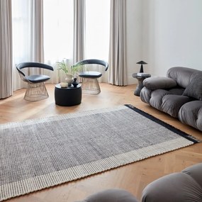 Covor gri handmade din lână 120x170 cm Avalon – Asiatic Carpets