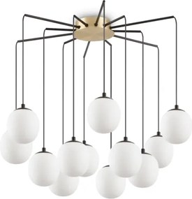 Lustră LED pe cablu Ideal Lux RHAPSODY 12xG9/3W/230V alamă