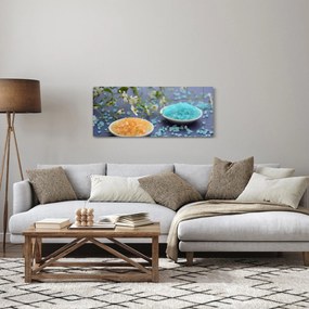 Tablou cu sarea de mare colorată (120x50 cm)