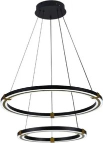 Lustră LED dimabilă pe cablu LED/130W/230V 3000-6500K + telecomandă