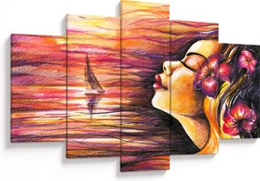 Tablou - Amintiri de vară (150x105 cm)