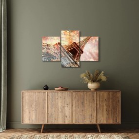 Tablou - Turnul Eiffel în stil vintage (90x60 cm)