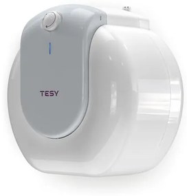 Boiler electric Tesy Compact Line TESY GCU1515L52RC, putere 1500 W, capacitate 15 L, presiune 0.9 Mpa, izolatie 19 mm, instalare sub chiuveta, control mecanic, clasa energetica C, protectie sticla ceramica, timp incalzire 35 min, termostat reglabil,