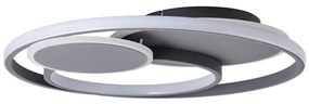 Plafonieră LED dimabilă Brilliant RUNDA LED/50W/230V 3000-6500K negru + telecomandă