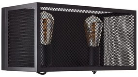 Aplică Brilliant MAZE 2xE27/40W/230V negru