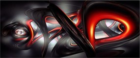 Tablou abstracție (120x50 cm)